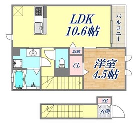 カーサ　マルミの物件間取画像